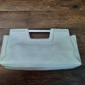 The Limited clutch leather handbag.